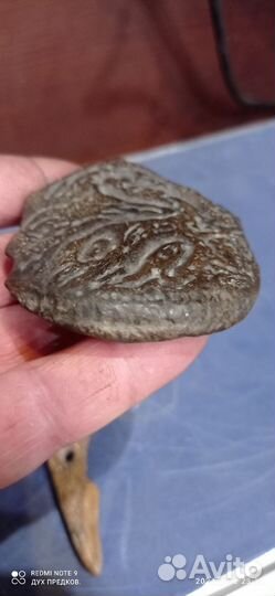 Оберёг. Кость Мамонта и Кость Кита. Окаменелость