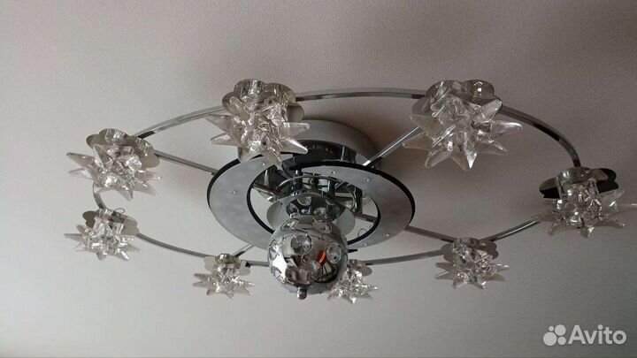 Люстра светодиодная с пультом