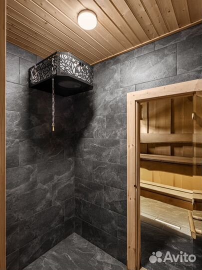 Территория отдыха, теплый бассейн, баня, мангал