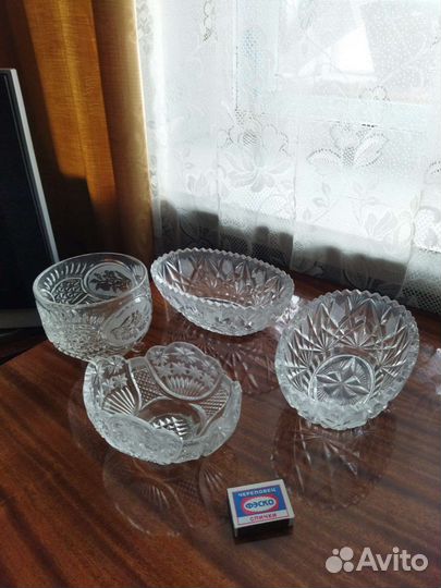 Хрустальная посуда СССР