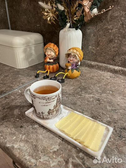 Поднос из искусственного камня