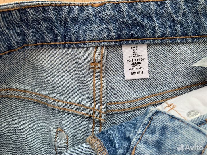 Новые джинсы H&M denim