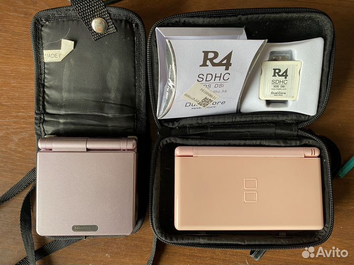 Gameboy advance sp(101), nintendo ds lite+R4 64gb