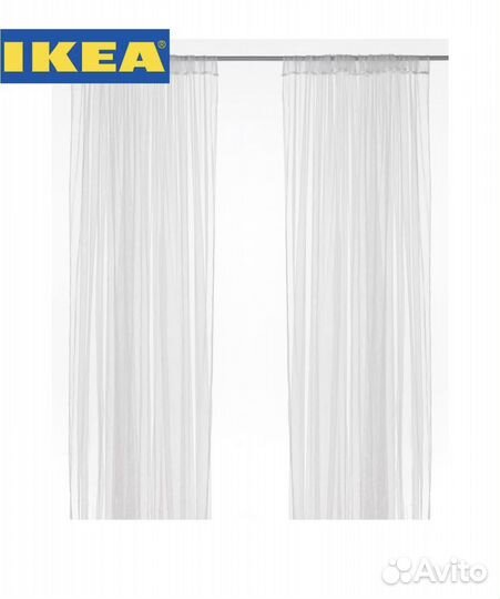 Тюль IKEA лилль