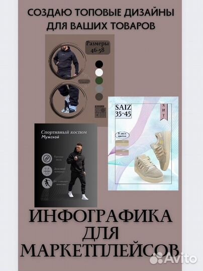 Инфографика для wildberries / ozon