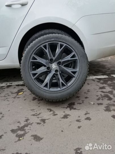 Колеса в сборе bridgestone blizzak 195/55/16 зима