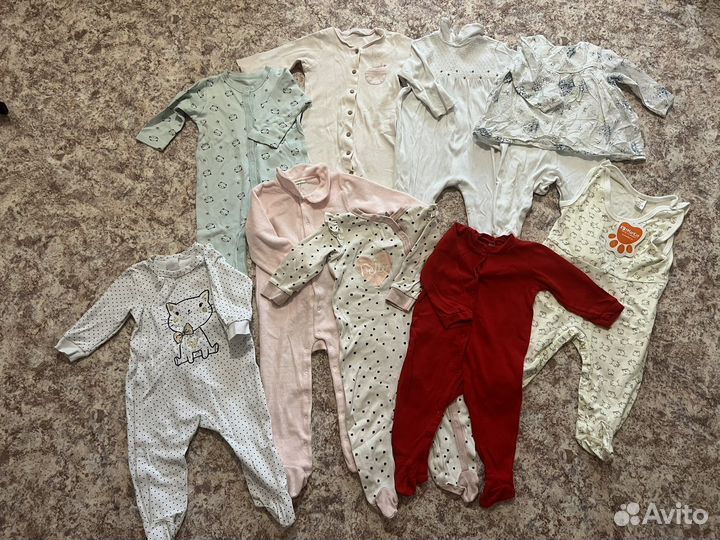 Пакет везей для девочки 68-80 размер