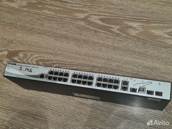 Коммутатор des-1210-28ME
