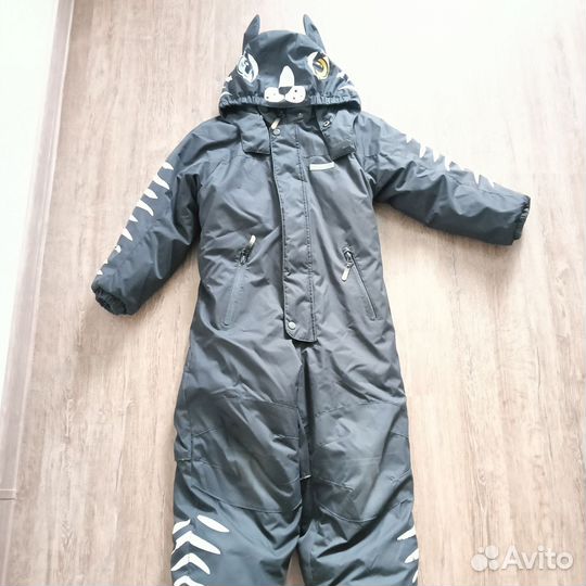 Зимний комбинезон для девочки 122