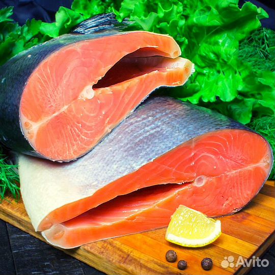 Рыба Чавыча / Форель тушка с/с цена за кг