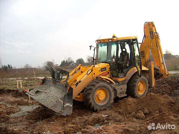 Экскаватор погрузчик jcb
