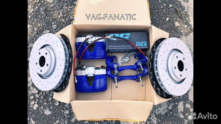 Передние тормоза 340 345 audi s5 VW skoda seat