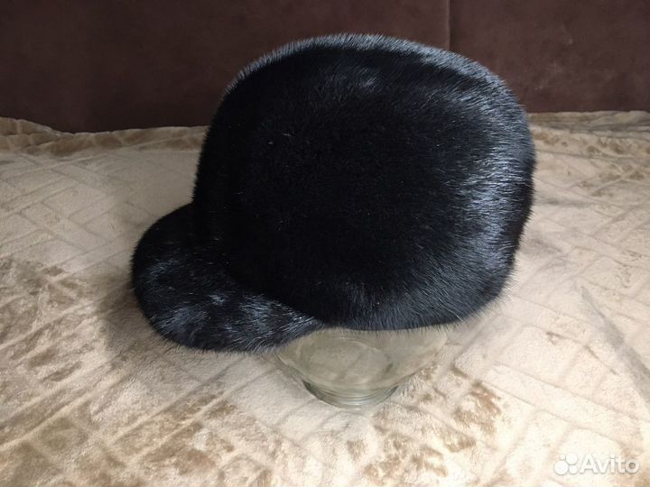 Меховая мужская кепка