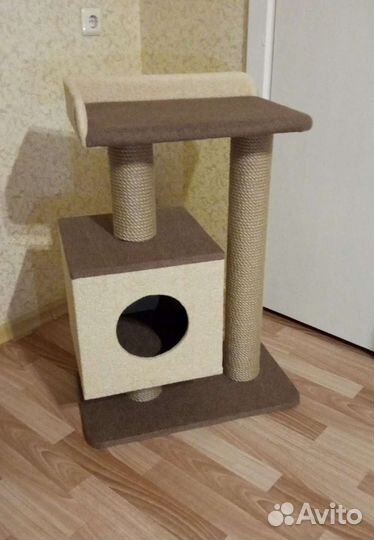 Когтеточка домик для кошки