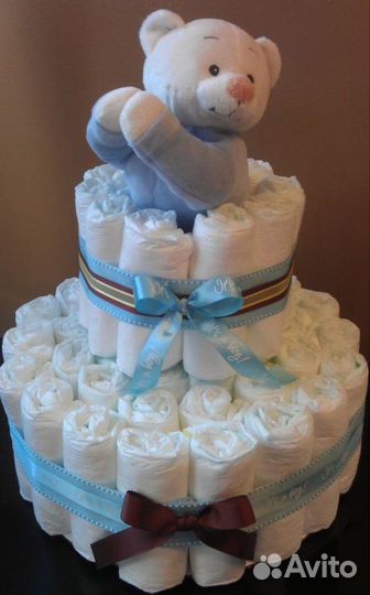 Торт из памперсов