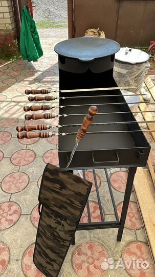 Казаны. Мангалы. Шампуры. Чугун