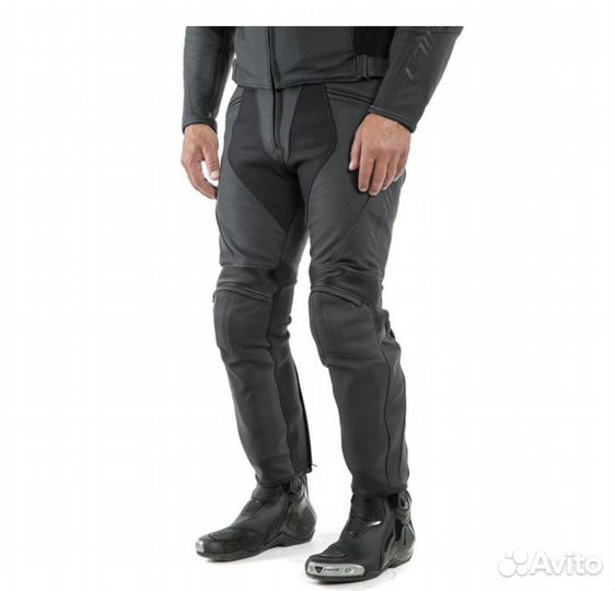 Кожаные штаны dainese pony 3 perf. leather pants
