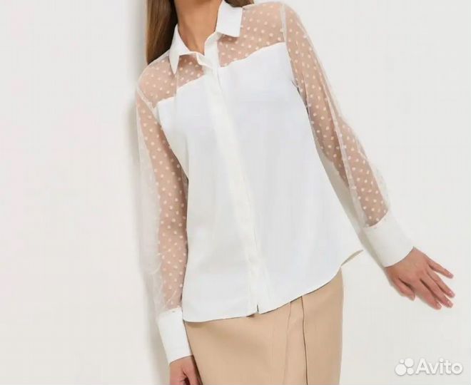 Блузка женская школьная офисная