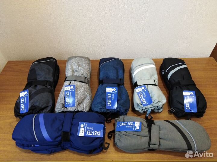 Детские зимние краги варежки мембрана