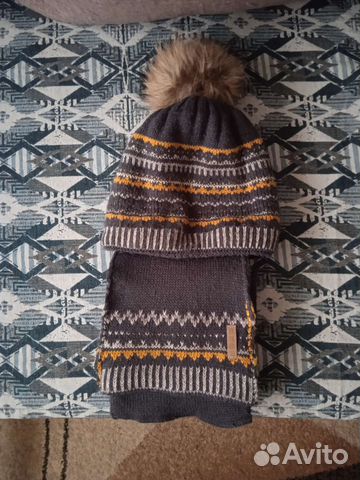 Детская зимняя шапка для мальчика