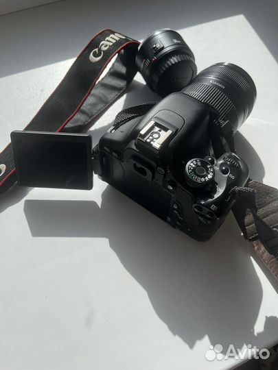 Зеркальный фотоаппарат canon 600d
