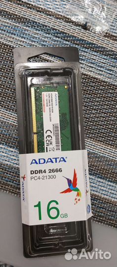 Оперативная память 16g ddr4 для ноутбука