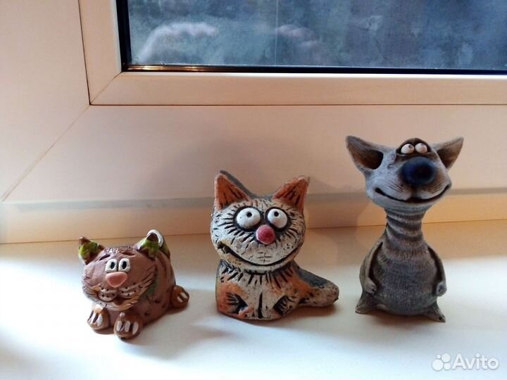 Статуэтка фигурка кошка