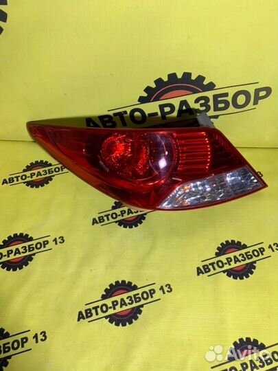 Фонарь задний левый Hyundai Solaris G4FA 2013