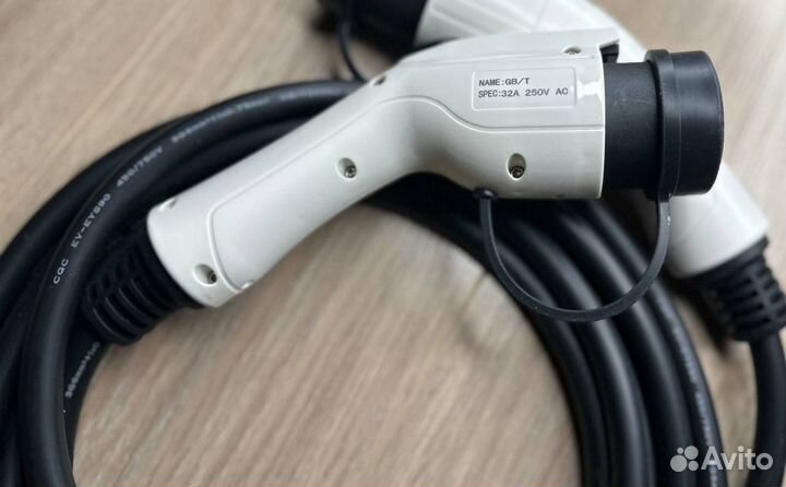 Кабель 7 квт Gb/t -Type 2 для электромобилей