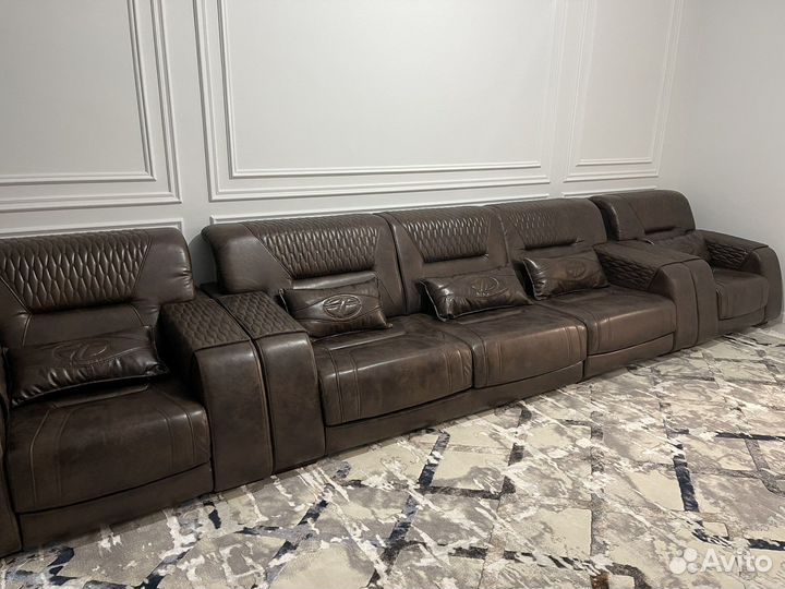 Диван и 2 кресла Леон