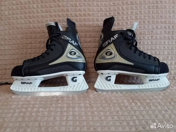 Коньки хоккейные graf