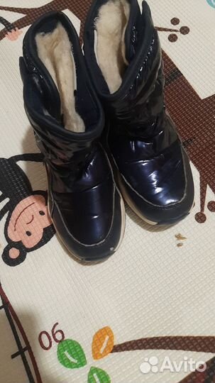 Сапоги зимние для девочки,28 размер
