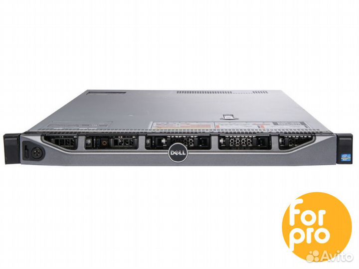 Сервер dell R620 10SFF 2xE5-2680v2 256GB, H710p