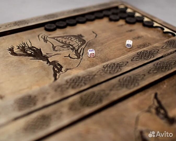 Нарды ручной работы