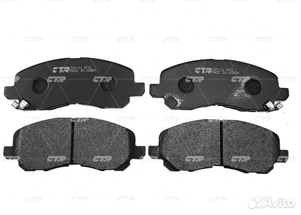 Тормозные колодки CTR