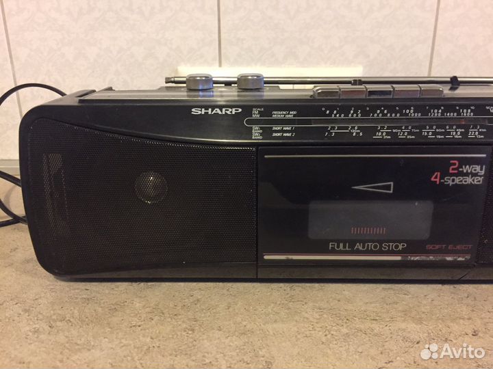 Sharp QT-249z(BK) СССР Музыкальный Центр Магнитола