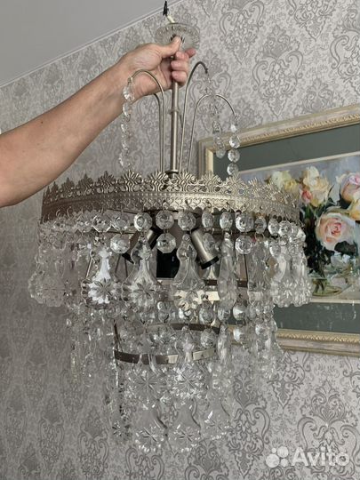 Люстра хрустальная