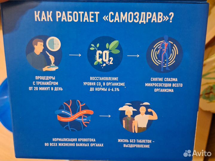 Дыхательный тренажер самоздрав