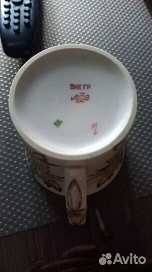 Чайный бокал лфз с блюдцем