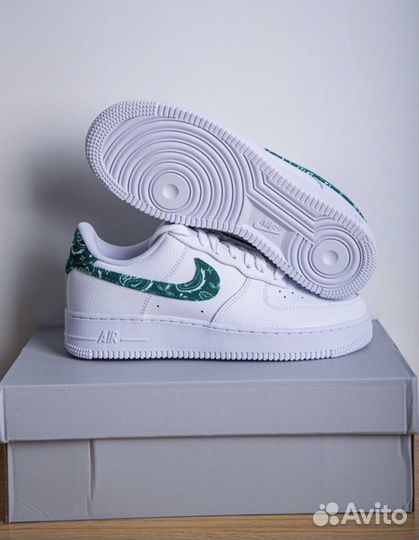 Nike Air Force 1 Low Green Paisley оригинал