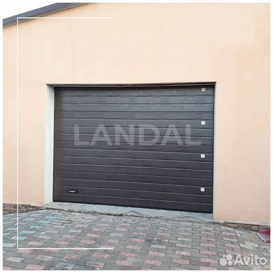 Гаражные секционные ворота