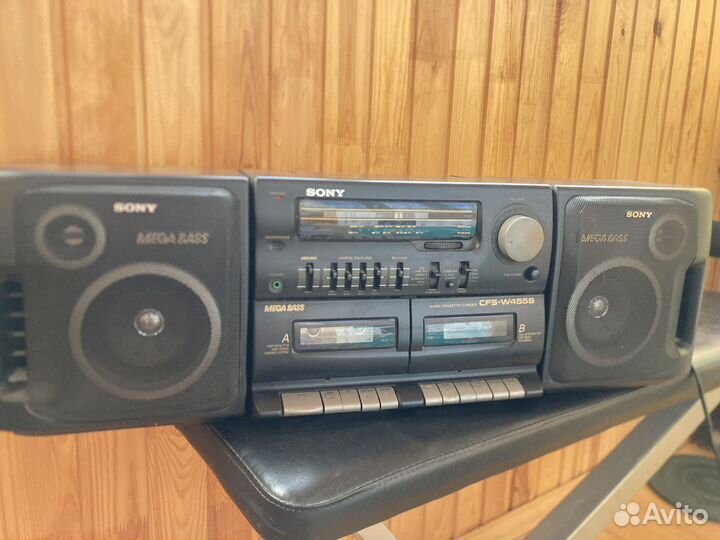Кассетный магнитофон sony cfs-w455s