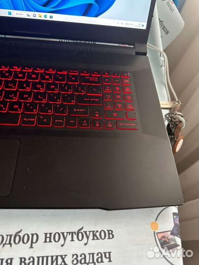 MSI GF76 Katana RTX3060 6gb, 16gb ram