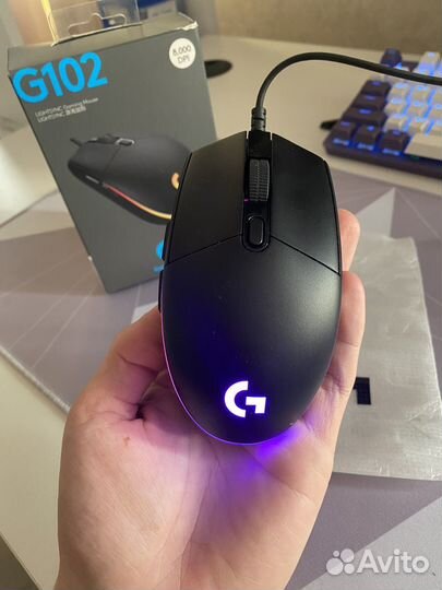 Игровая мышь logitech g102