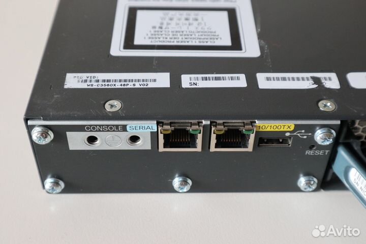 Коммутатор Cisco WS-C3560X-48P-S