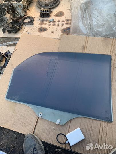 Стекло заднее левое kia clarus седан