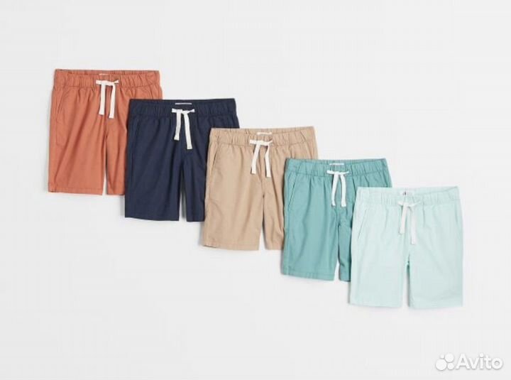 Шорты h&m 110 - 128 новые