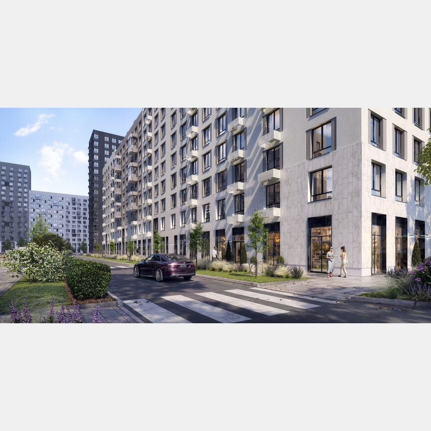 3-к. квартира, 71,6 м², 6/16 эт.