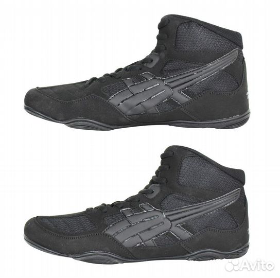 Борцовки на твердой подошве BoyBo New черные (37)