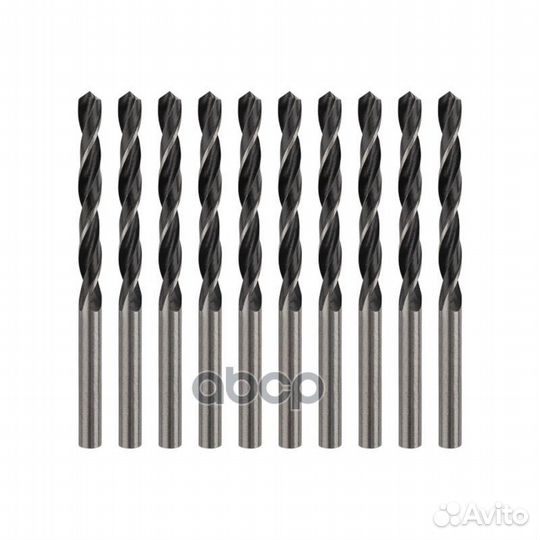 Сверло по металлу 5,0х86х52 мм HSS (10 шт. в уп